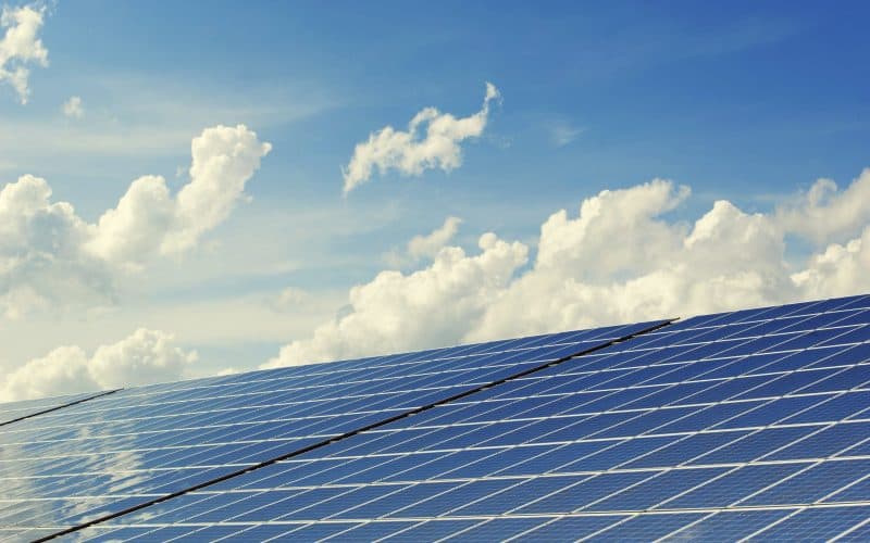 Zonnepanelen inspectie met thermische camera